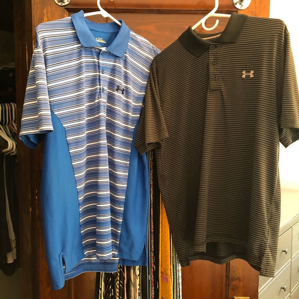 Under Armor Golf Polo Bundle Size M